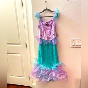 NEW Ariel Little Mermaid Princess Dress 9/10